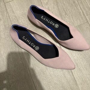 Rothy's Women's Blush Pointed Flats